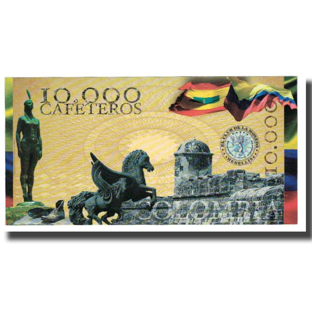 Banknote, Colombia, Tourist Banknote, 2013, 2013-06-09, 10000 CAFETEROS EL CLUB