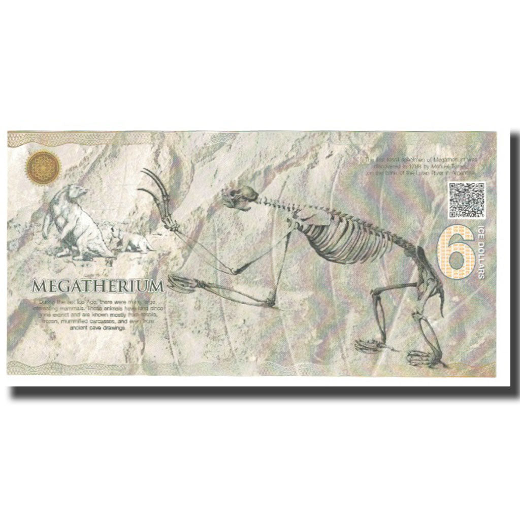 Banknote, United States, Tourist Banknote, 2015, 2015-01, 6 ICE DOLLAR