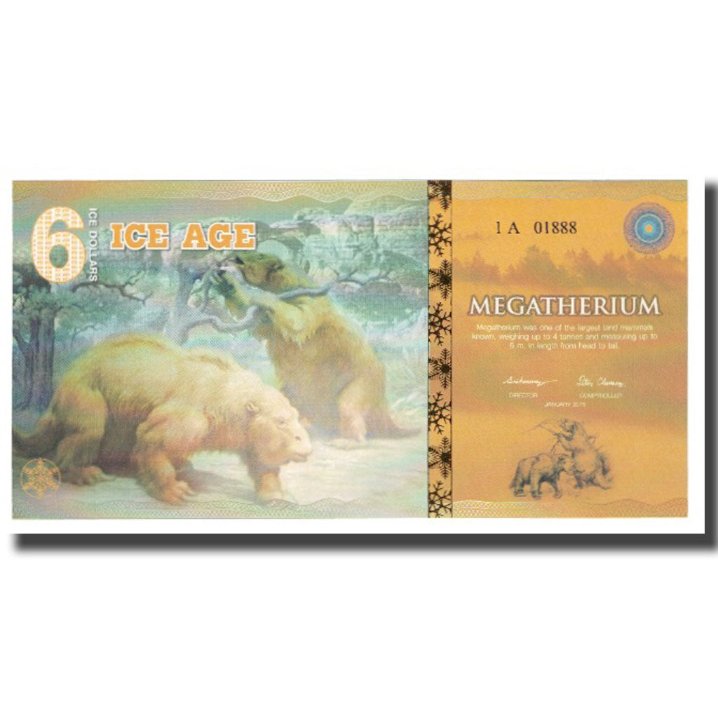 Banknote, United States, Tourist Banknote, 2015, 2015-01, 6 ICE DOLLAR