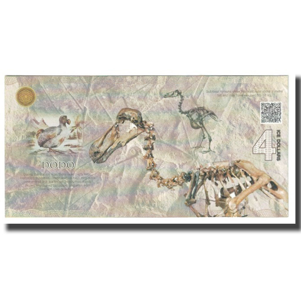 Banknote, United States, Tourist Banknote, 2015, 2015-01, 4 ICE DOLLAR DODO