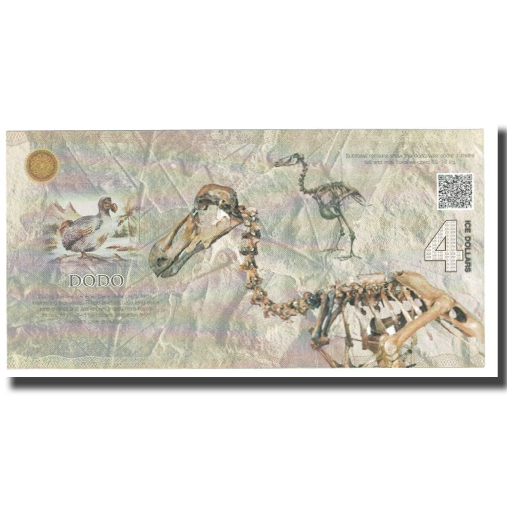 Banknote, United States, Tourist Banknote, 2015, 2015-01, 4 ICE DOLLAR DODO