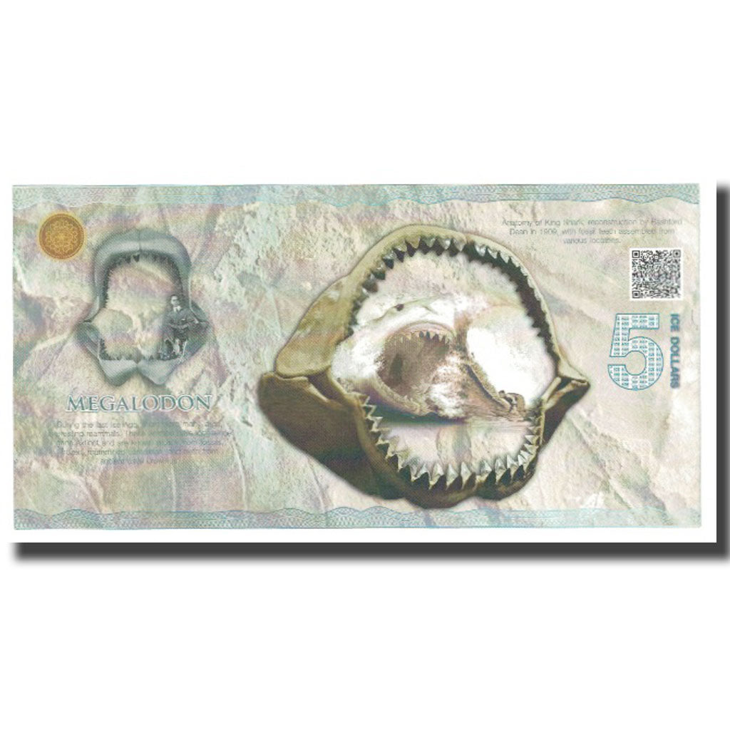 Banknote, United States, Tourist Banknote, 2015, 2015-01, 5 ICE DOLLAR