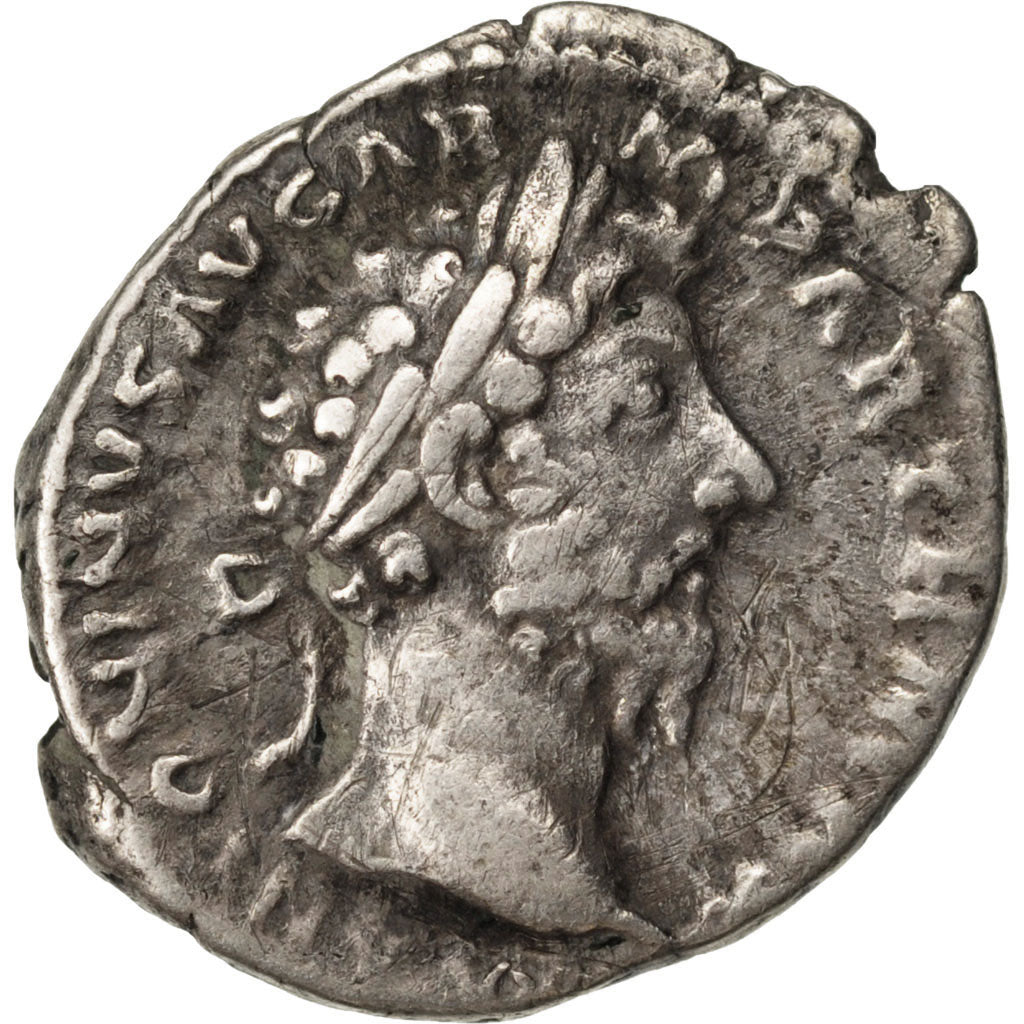 Marcus Aurelius, Denarius, Roma, BB, Argento, Cohen:898