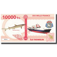 Frankreich, 10000 Francs, 2018, TERRES AUSTRALES FRANÇAISES ILE TROMELIN, UNZ