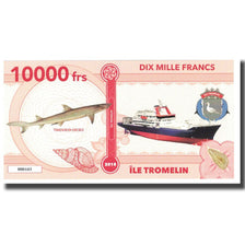 Frankrijk, 10000 Francs, 2018, TERRES AUSTRALES FRANÇAISES ILE TROMELIN, NIEUW