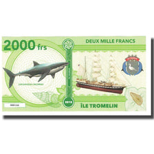 France, 2000 Francs, 2018, TERRES AUSTRALES FRANÇAISES ILE TROMELIN, UNC(65-70)
