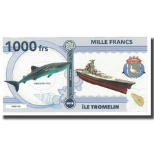 Francia, 1000 Francs, 2018, TERRES AUSTRALES FRANÇAISES ILE TROMELIN, FDS