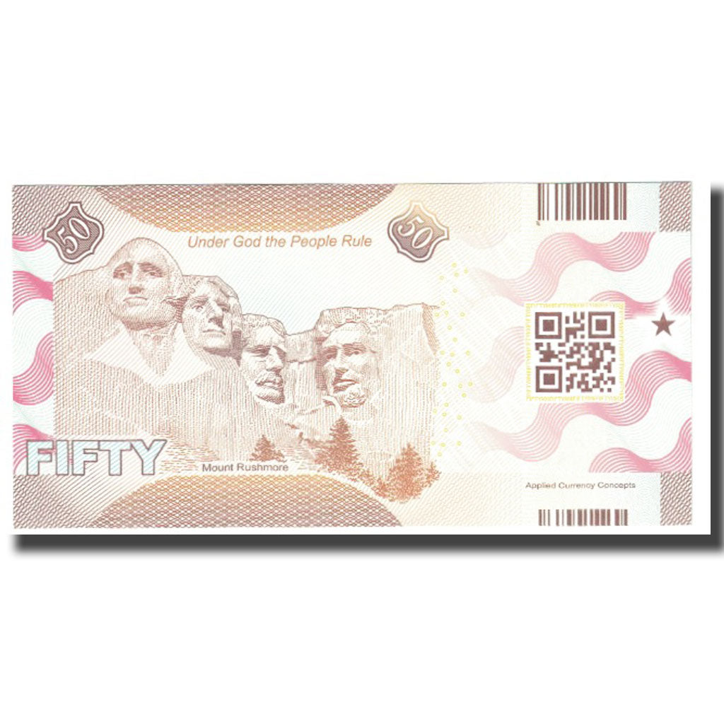 Billet, États-Unis, 50 Dollars, SOUTH DAKOTA, NEUF