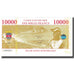 France, 10000 Francs, 2019, CAISSE D'OUTRE MER ILE DE SAINT BARTHELEMY