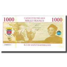 France, 1000 Francs, 2019, CAISSE D'OUTRE MER ILE DE SAINT BARTHELEMY