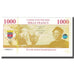France, 1000 Francs, 2019, CAISSE D'OUTRE MER ILE DE SAINT BARTHELEMY
