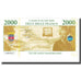 France, 2000 Francs, 2019, CAISSE D'OUTRE MER ILE DE SAINT BARTHELEMY