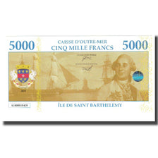 France, 5000 Francs, 2019, CAISSE D'OUTRE MER ILE DE SAINT BARTHELEMY