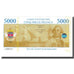 France, 5000 Francs, 2019, CAISSE D'OUTRE MER ILE DE SAINT BARTHELEMY