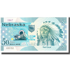 Billet, États-Unis, 50 Dollars, NEBRASKA, NEUF
