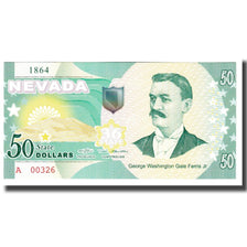 Nota, Estados Unidos da América, 50 Dollars, NEVADA, UNC(65-70)
