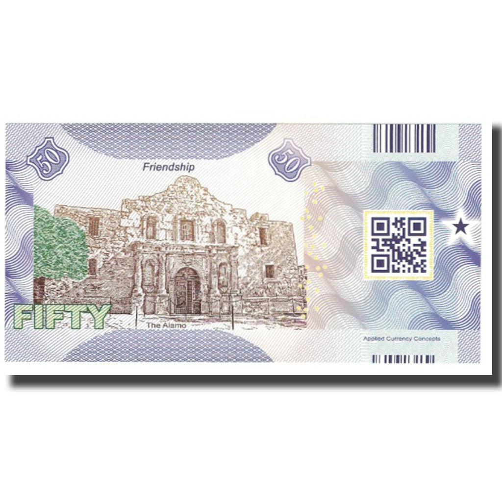 Banknote, United States, 50 Dollars, TEXAS, UNC(65-70)