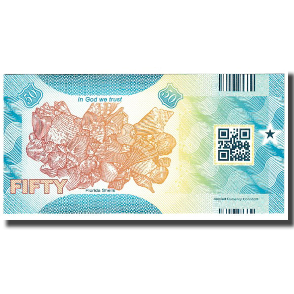 Geldschein, Vereinigte Staaten, 50 Dollars, FLORIDA, UNZ