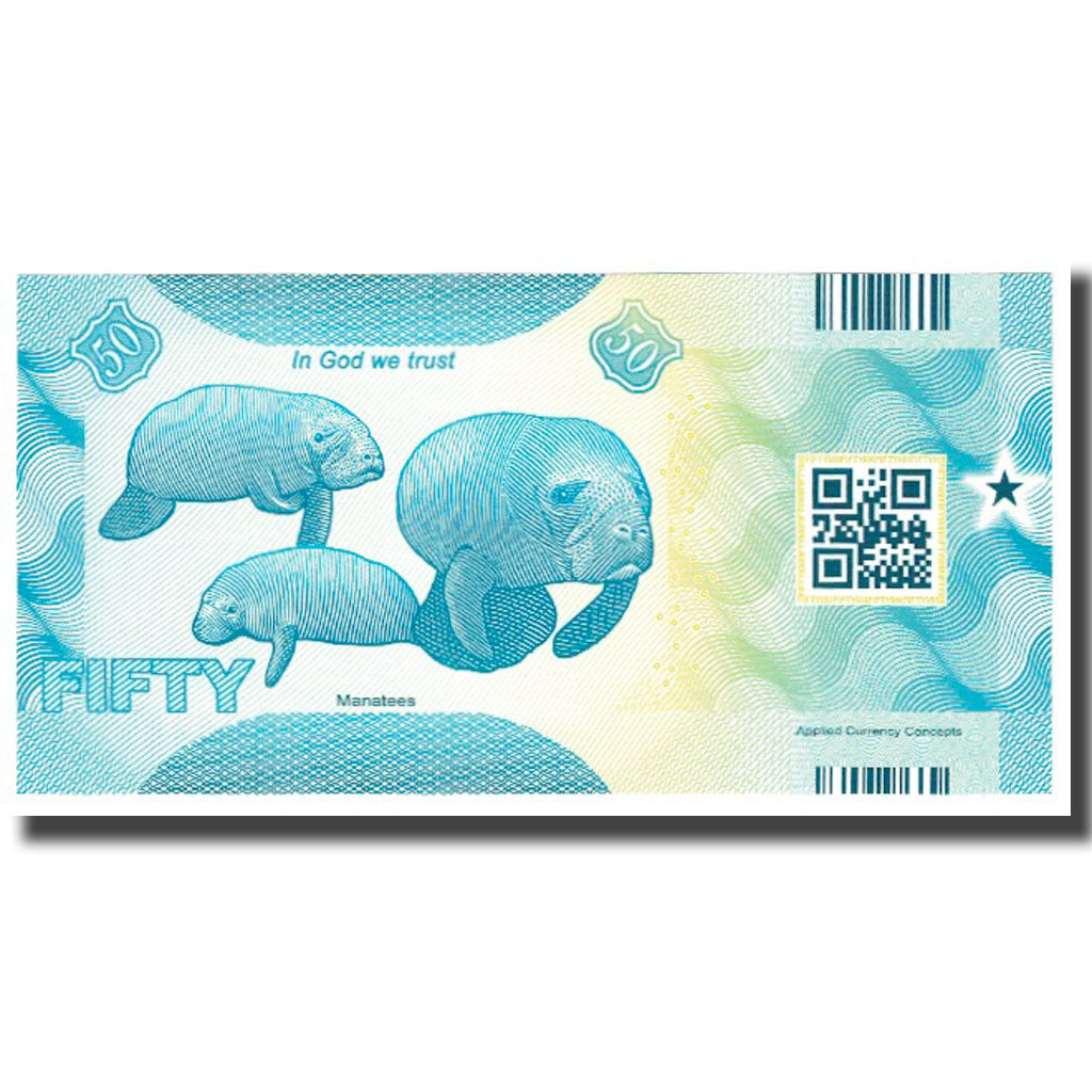 Banknote, United States, 50 Dollars, FLORIDA, UNC(65-70)
