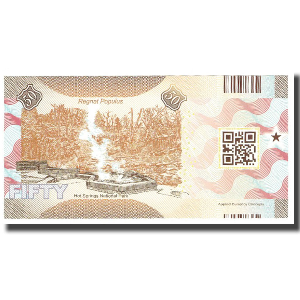 Billet, États-Unis, 50 Dollars, ARKANSAS, NEUF