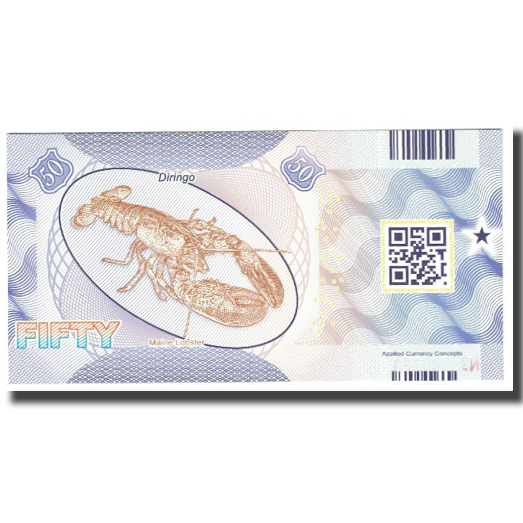 Billet, États-Unis, 50 Dollars, MAINE, NEUF