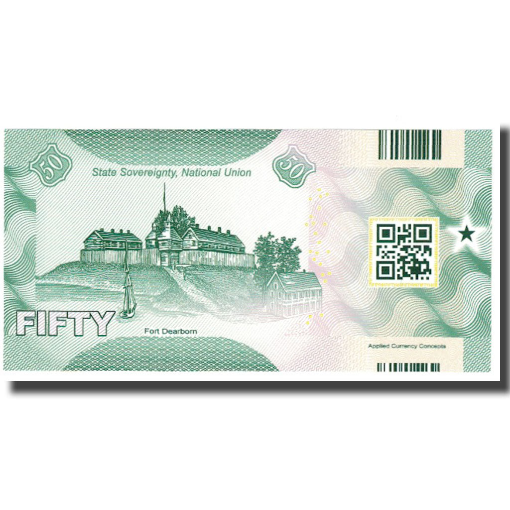 Billet, États-Unis, 50 Dollars, ILLINOIS, NEUF
