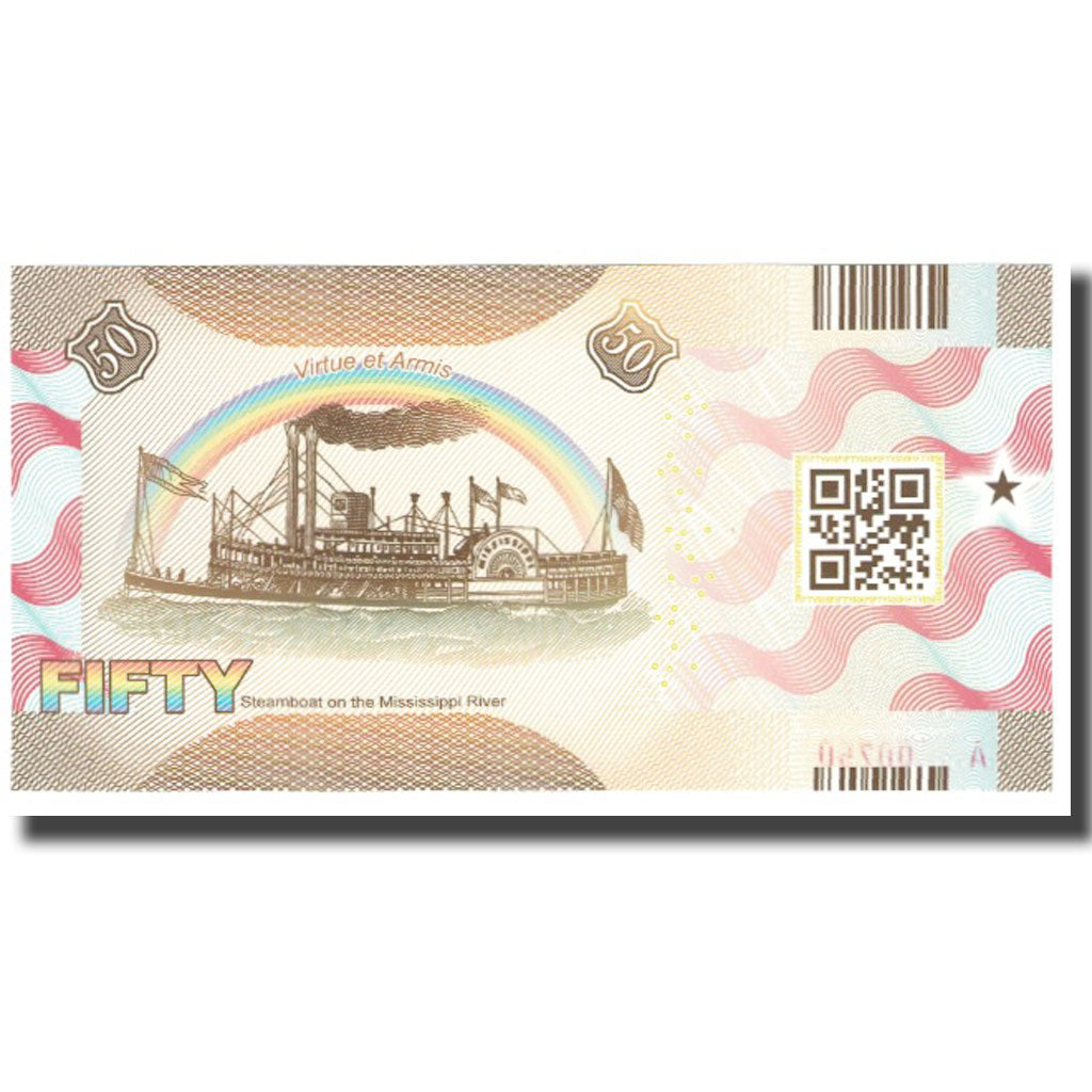 Billet, États-Unis, 50 Dollars, MISSISSIPPI, NEUF