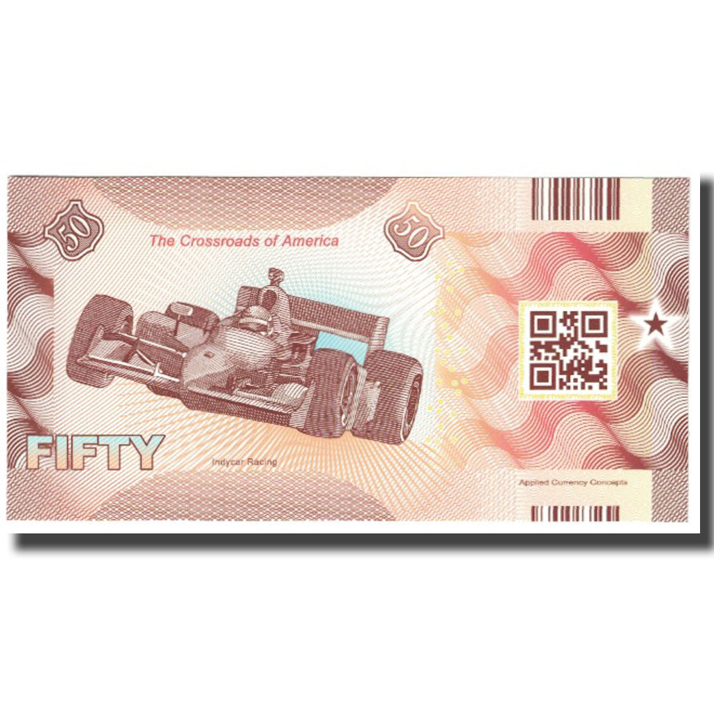 Billet, États-Unis, 50 Dollars, INDIANA, NEUF
