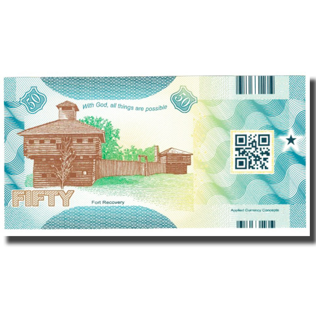 Banconote, Stati Uniti, 50 Dollars, OHIO, FDS