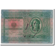 Banknote, Austria, 100 Kronen, 1912, 1912-01-02, KM:12, AU(50-53)
