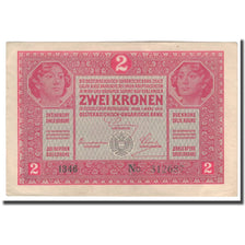 Banknote, Austria, 2 Kronen, 1917, 1917-03-01, KM:21, AU(50-53)