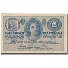 Banknote, Austria, 2 Kronen, 1914, 1914-08-05, KM:17b, EF(40-45)