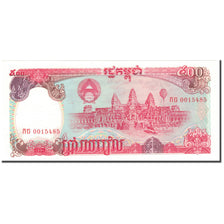 Banknote, Cambodia, 500 Riels, 1991, KM:38a, UNC(65-70)