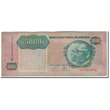 Banknote, Angola, 5000 Kwanzas, 1991, 1991-02-04, KM:130c, VF(20-25)