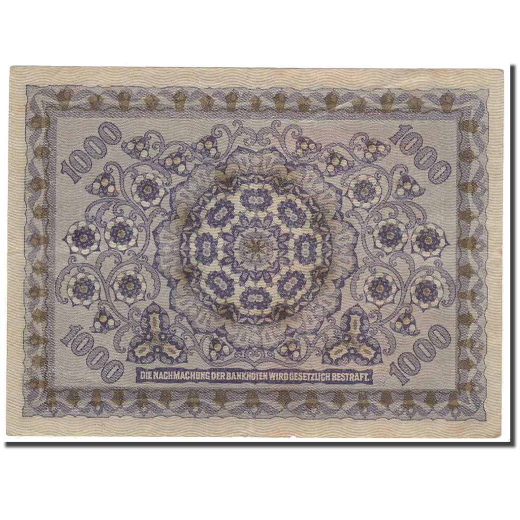 Banknote, Austria, 1000 Kronen, 1922, 1922-01-02, KM:78, EF(40-45)