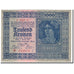 Banknote, Austria, 1000 Kronen, 1922, 1922-01-02, KM:78, UNC(65-70)