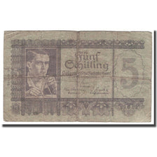 Banknote, Austria, 5 Schilling, 1945, 1945-09-04, KM:126, VG(8-10)