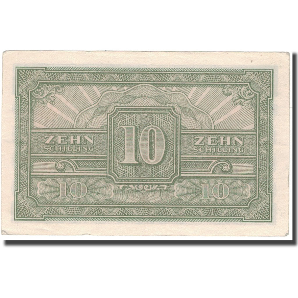 Banknote, Austria, 10 Schilling, 1944, KM:106, AU(50-53)