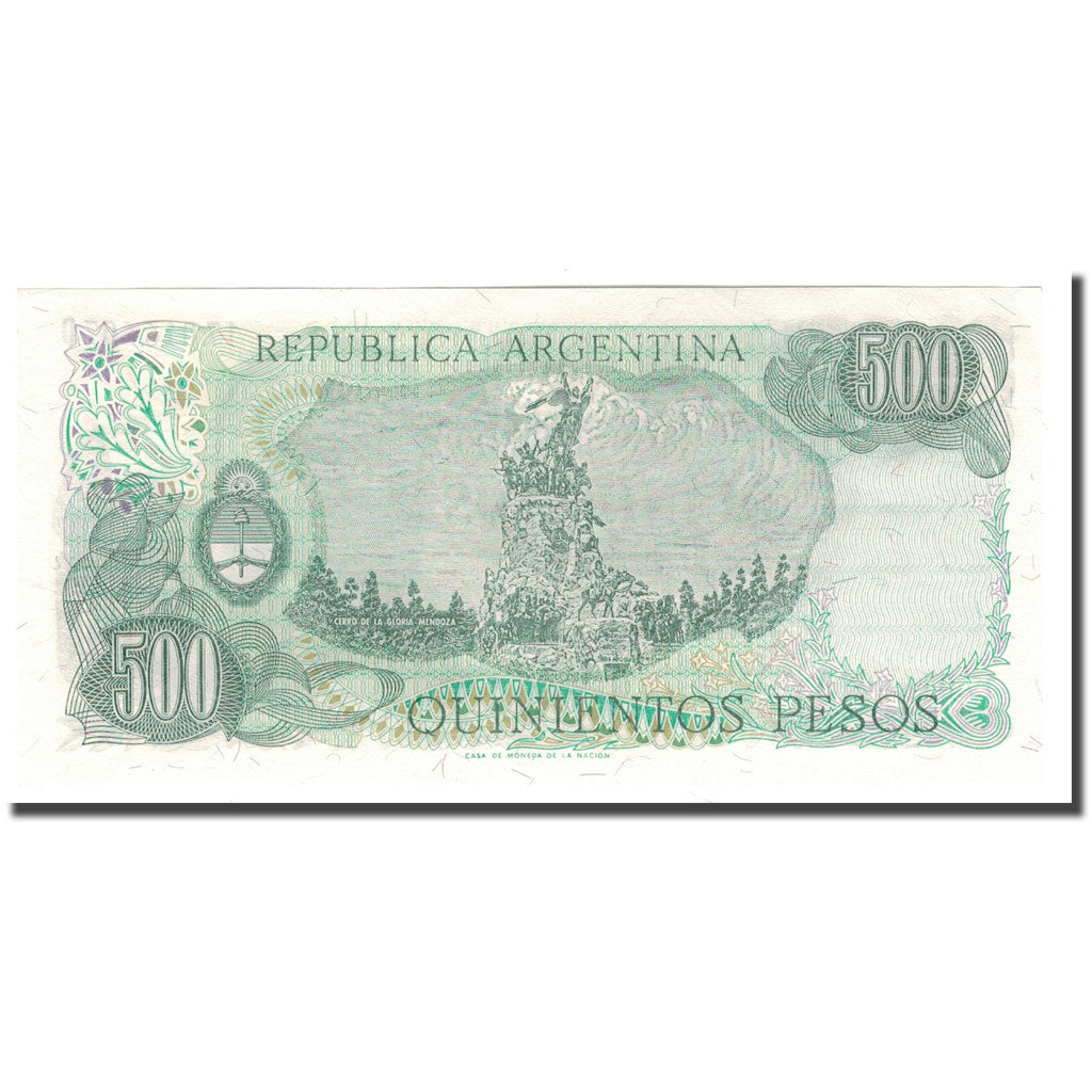 Nota, Argentina, 500 Pesos, KM:303c, UNC(65-70)