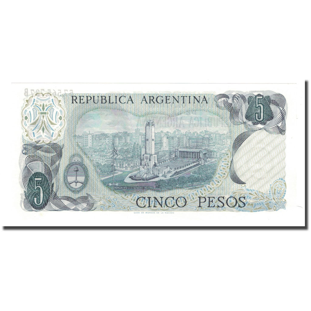 Banconote, Argentina, 5 Pesos, KM:294, FDS