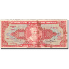 Banknote, Brazil, 1000 Cruzeiros, KM:181, VF(20-25)