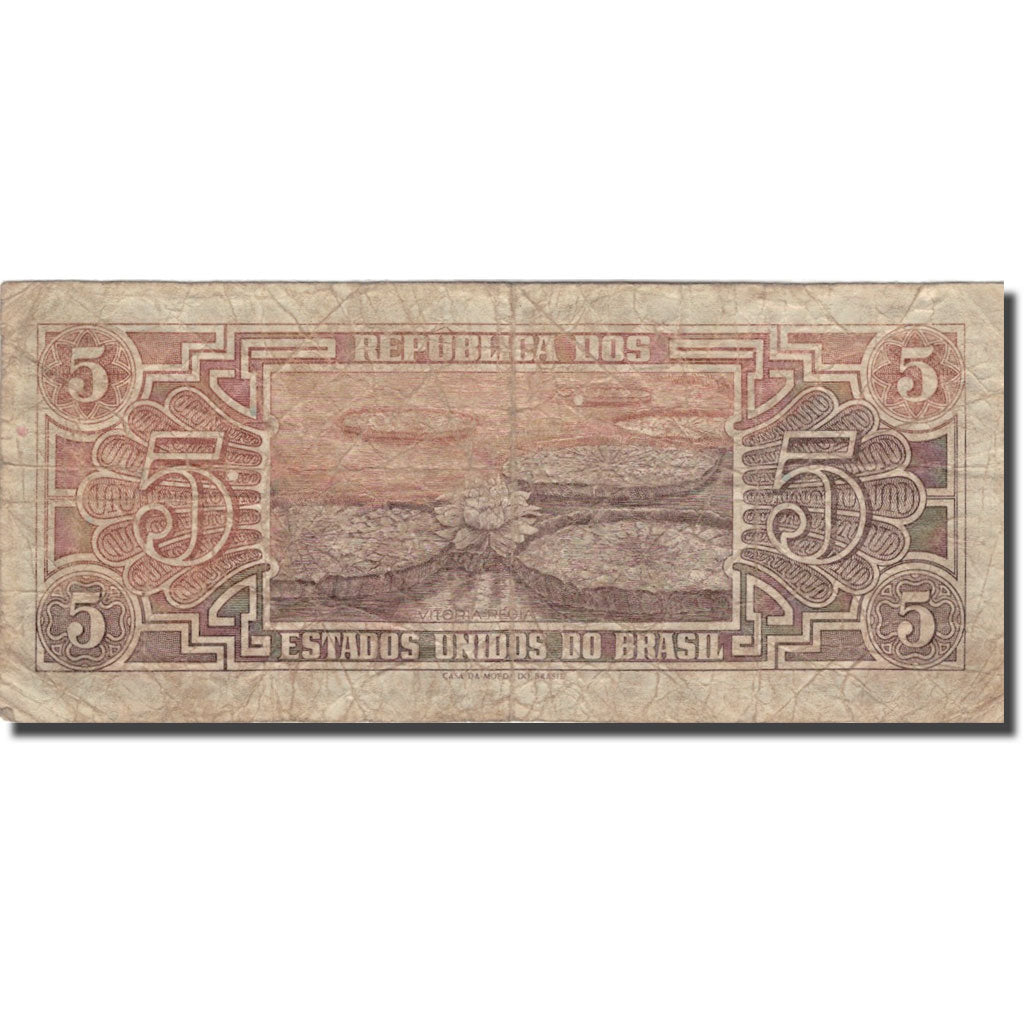Banconote, Brasile, 5 Cruzeiros, KM:166a, B
