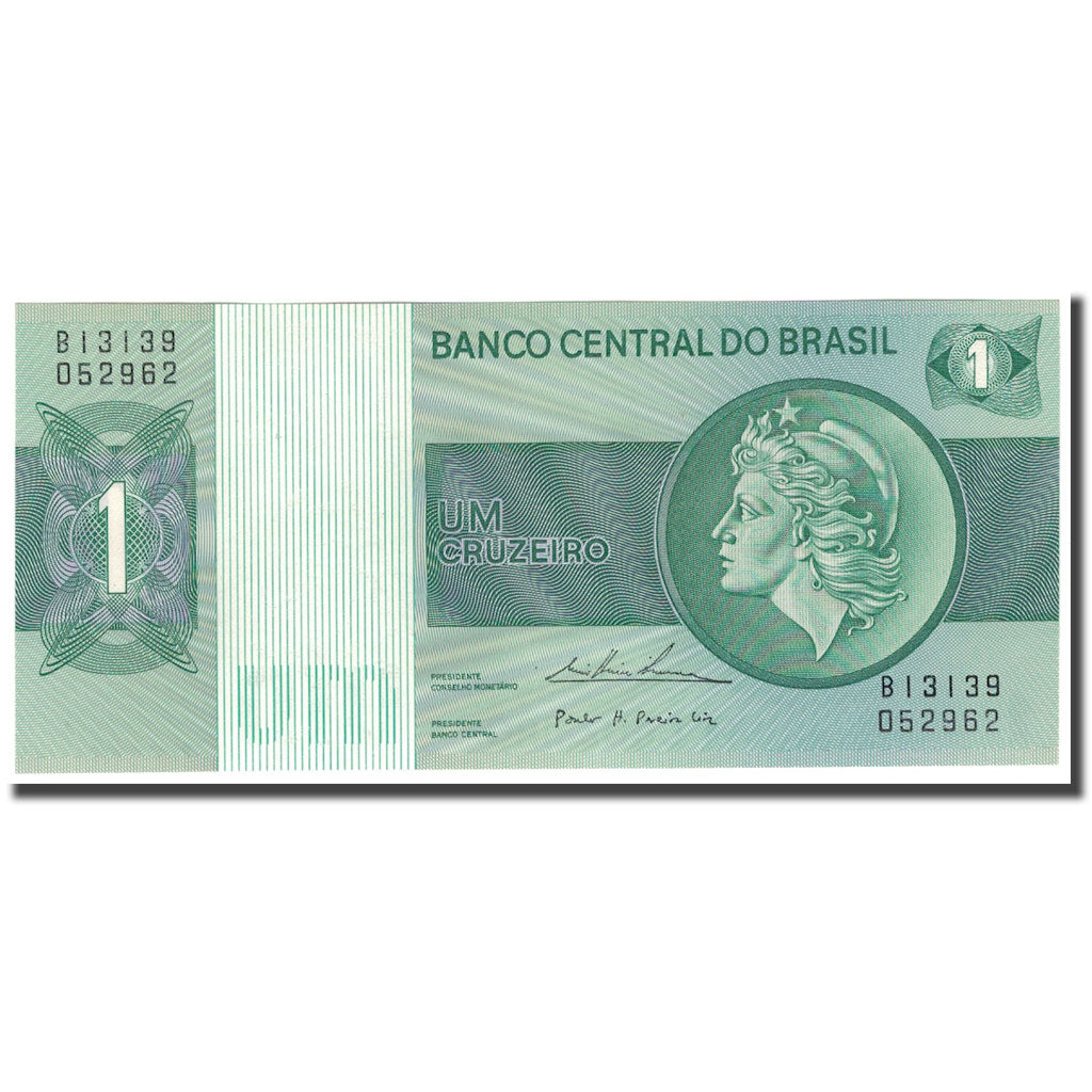 Biljet, Brazilië, 1 Cruzeiro, KM:191Ab, NIEUW