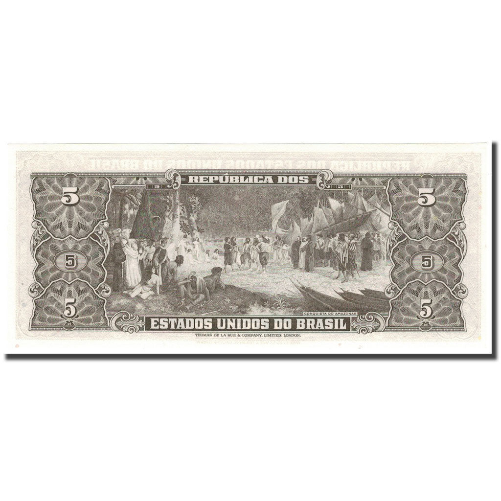 Banknote, Brazil, 5 Cruzeiros, KM:176c, UNC(65-70)