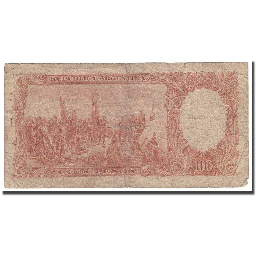 Biljet, Argentinië, 100 Pesos, KM:277, B