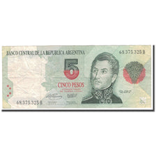 Banknote, Argentina, 5 Pesos, KM:341b, VF(30-35)