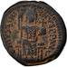 Justinian I 527-565, Follis, Antioch, EF(40-45), Copper, 16.40