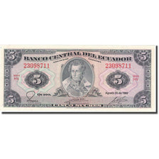 Geldschein, Ecuador, 5 Sucres, 1982, 1982-08-20, KM:108b, UNZ