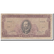 Banknot, Chile, 1 Escudo, KM:135Ab, VG(8-10)