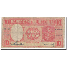Banknote, Chile, 10 Pesos = 1 Condor, KM:120, F(12-15)